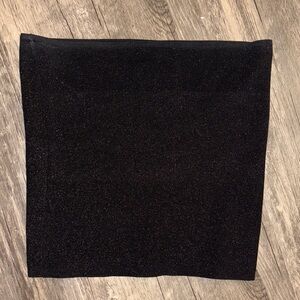 Cache vintage 90a sparkle tube top - black size medium